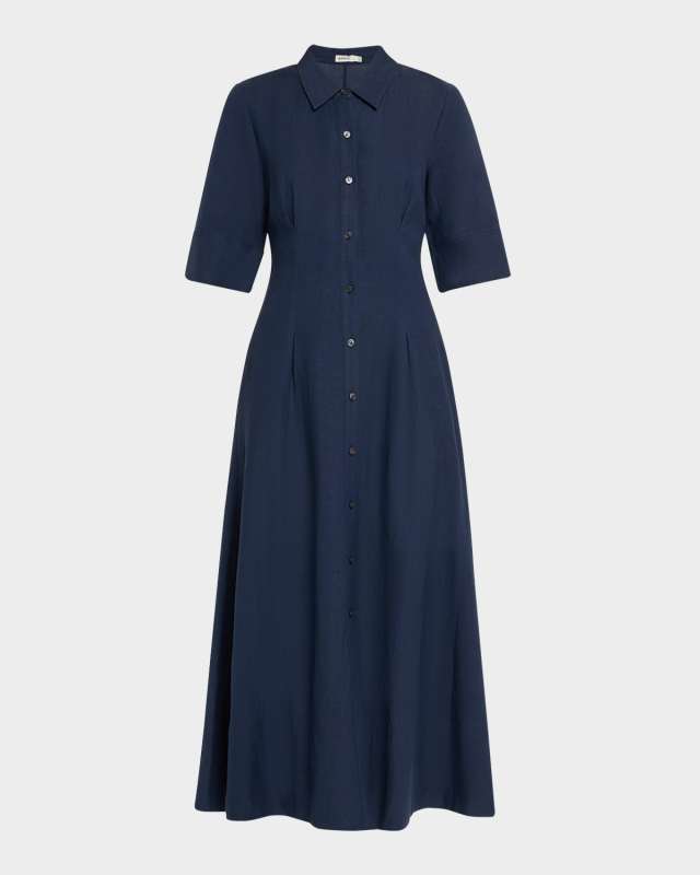Claudine Midi Shirtdress